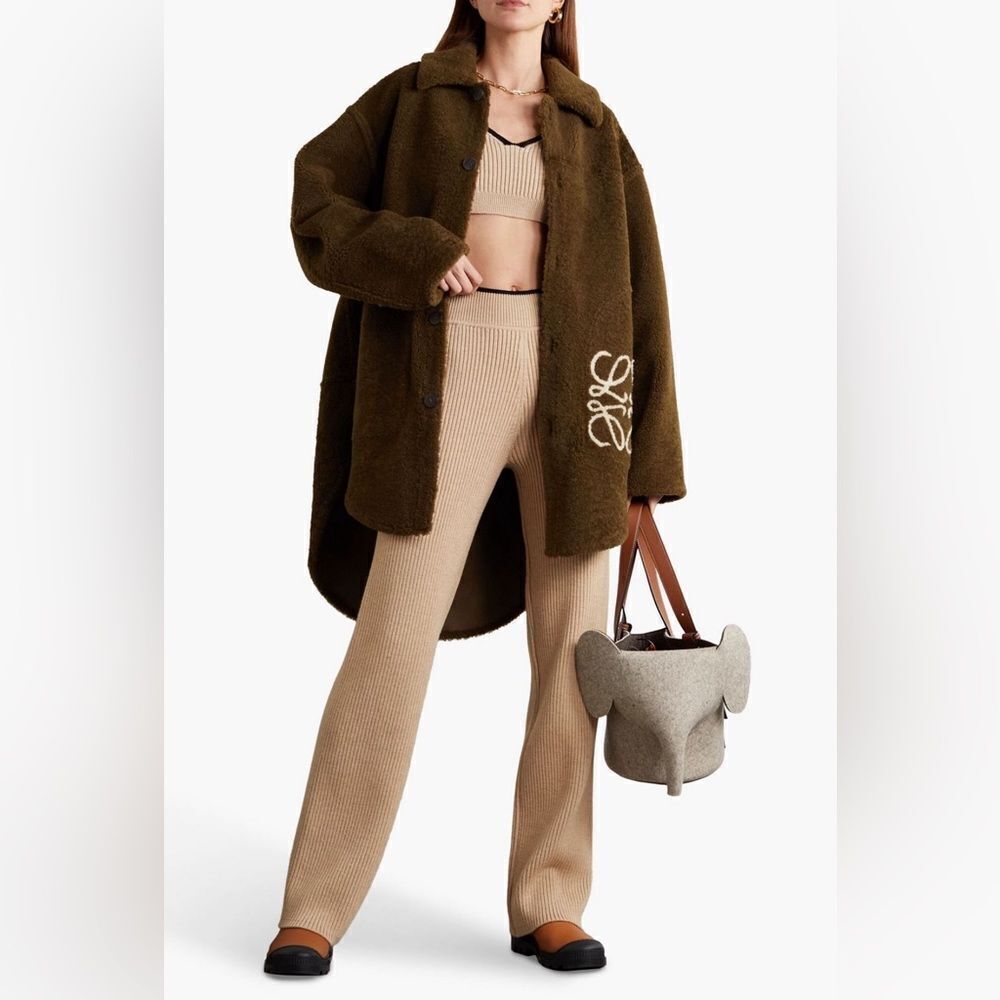 Loewe Wool Wide-Leg Pants